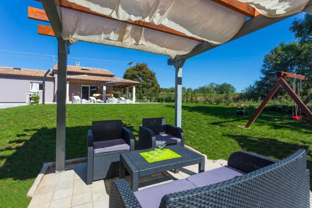 Villa Modern House With Private Pool Žminj Exterior foto