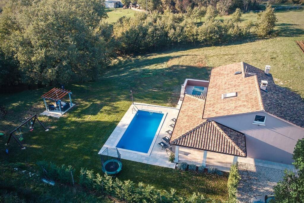 Villa Modern House With Private Pool Žminj Exterior foto
